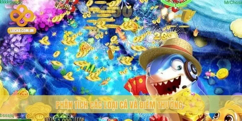 Phân tích các loại cá và điểm thưởng